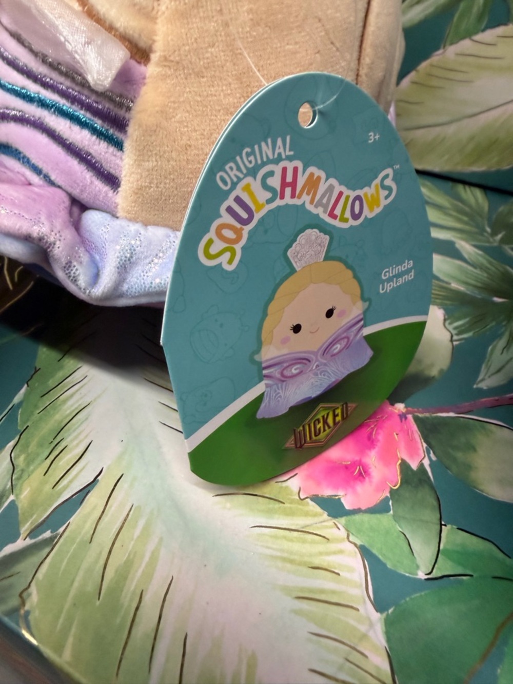Squishmallows Wicked For Good Glinda & Elpha 7.5 inch NWT (set of 2) - Picture 5 of 6